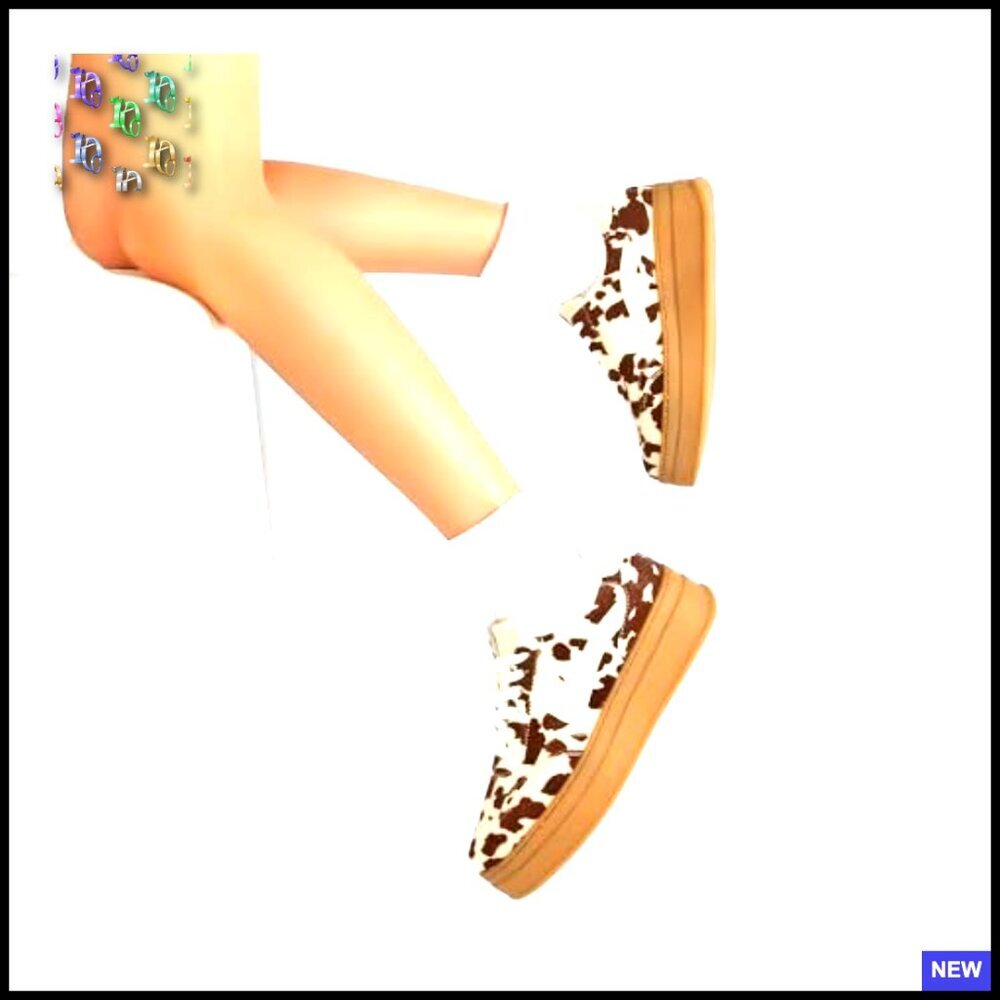 Platform Sneakers Chunky Sole Suede Faux Leather Casual Walking Shoes Retro - Picture 7 of 7